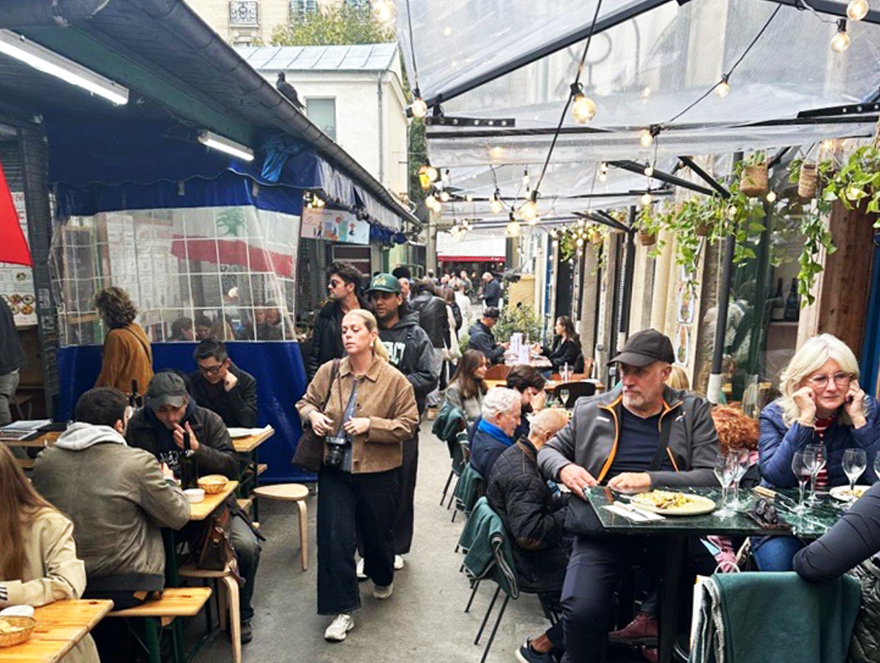 Markthallenflair in Paris