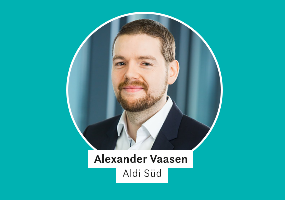 Alexander Vaasen ist Payment-Experte bei Aldi Süd.